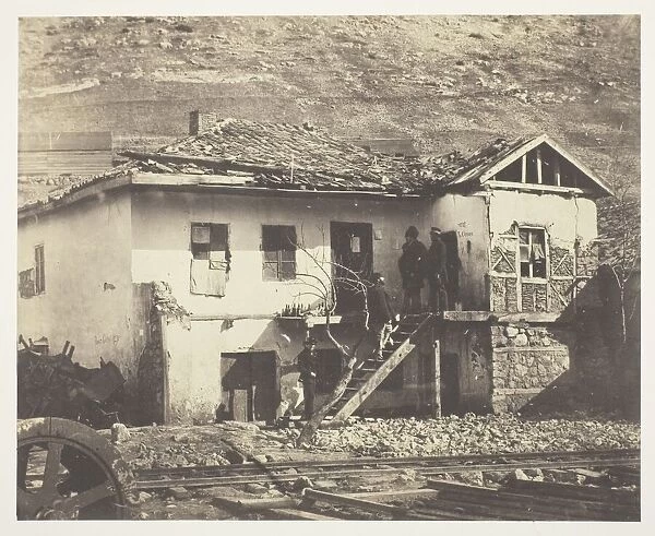 The Old Post Office, Balaklava, 1855. Creator: Roger Fenton