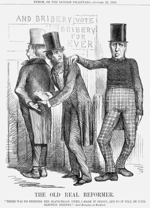 Framed Print : The Old Real Reformer, 1859 Framed Print : The Old Real Reformer, 1859