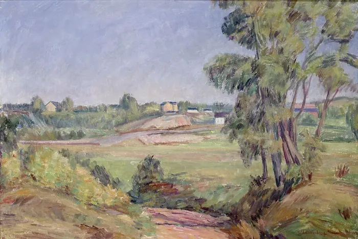 Framed Print : The old road from Anneberg, 1934. Creator: William Lonnberg Framed Print : The old road from Anneberg, 1934. Creator: William Lonnberg
