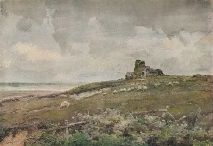 Framed Print : An Old Ruin in Suffolk, c1915. Artist: Claude Hayes Framed Print : An Old Ruin in Suffolk, c1915. Artist: Claude Hayes