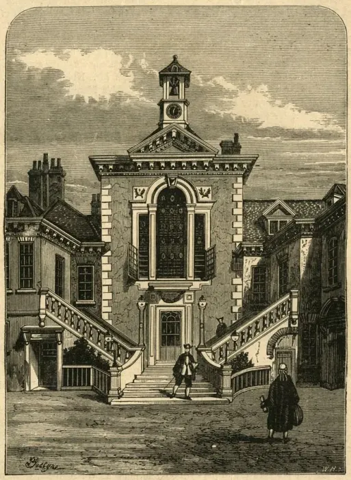 Framed Print : Old Serjeants Inn, 1878, (1897). Creator: Unknown Framed Print : Old Serjeants Inn, 1878, (1897). Creator: Unknown