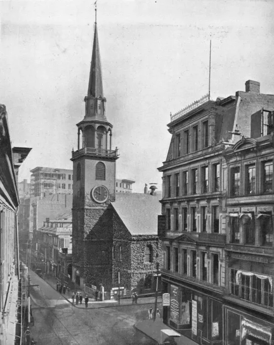 Framed Print : Old South Church, Boston, USA, c1900. Creator: Unknown