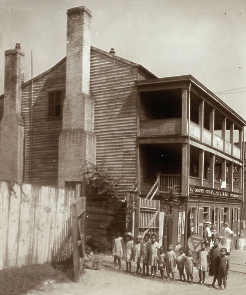 Old tavern, Brook Road, Richmond, Virginia, between c1930 and 1939. Creator: Frances Benjamin Johnston