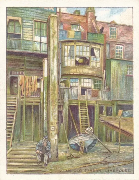 Framed Print : An Old Tavern, Limehouse, 1929 Framed Print : An Old Tavern, Limehouse, 1929