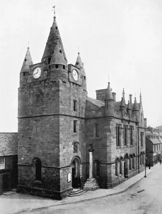 Framed Print : Old Tower, Tain, Ross and Cromarty, Scotland, 1924-1926. Artist: Valentine & Sons Ltd Framed Print : Old Tower, Tain, Ross and Cromarty, Scotland, 1924-1926. Artist: Valentine & Sons Ltd