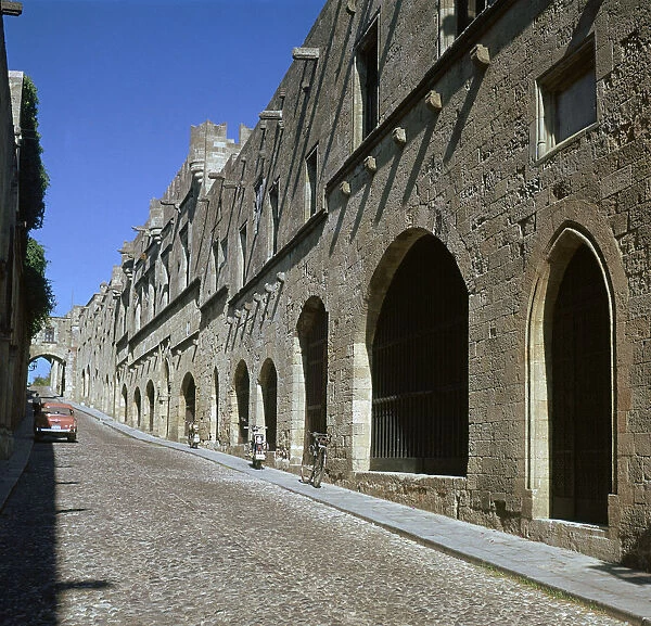 The old town of Rhodes