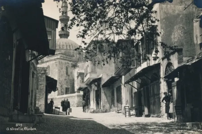 Framed Print : The Old Town of Rhodes, Greece, 1936 Framed Print : The Old Town of Rhodes, Greece, 1936