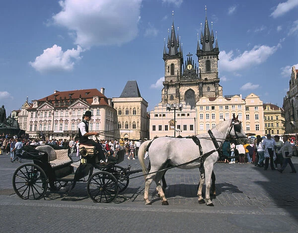 Old Town square, Prague, Czech Republic