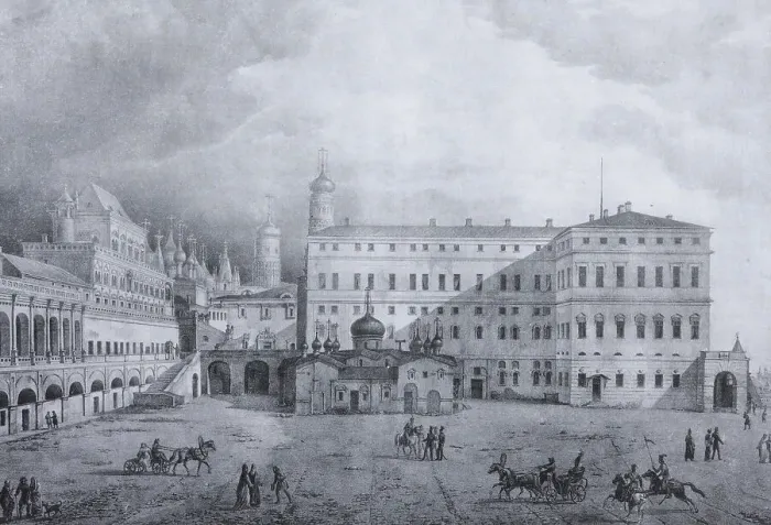 Framed Print : The old Tsars palace in the Moscow Kremlin, 1825 Framed Print : The old Tsars palace in the Moscow Kremlin, 1825