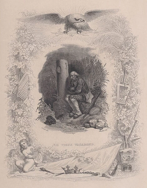 The Old Vagabond, from The Complete Works of Béranger, 1829