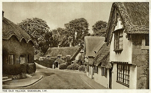 The old village, Shanklin, Isle of Wight, 20th century