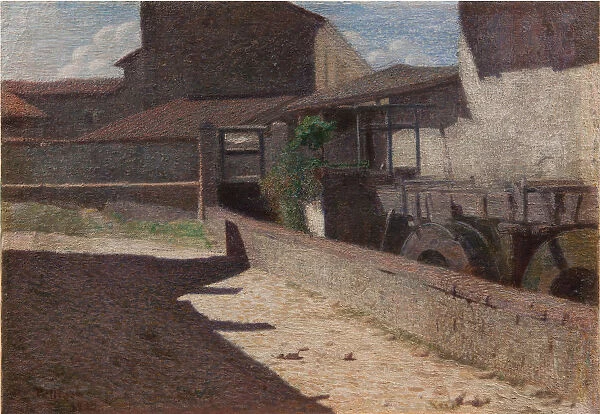 Old mill in Volpedo, 1903