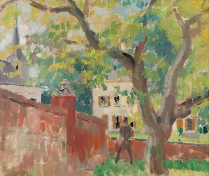 Framed Print : The Old Walnut Tree B, 1912. Creator: Rik Wouters Framed Print : The Old Walnut Tree B, 1912. Creator: Rik Wouters
