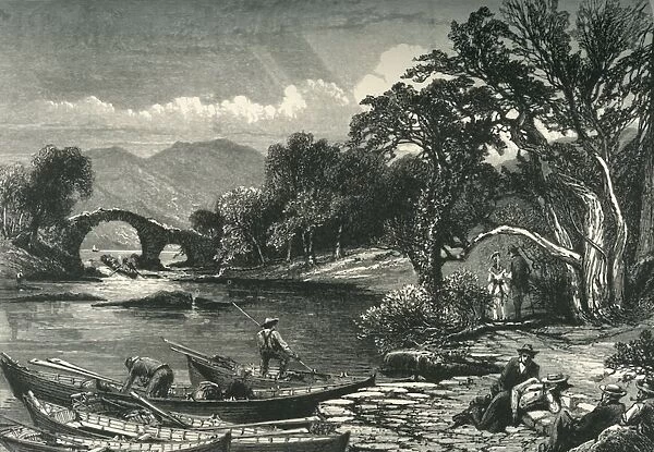 The Old Weir Bridge, Killarney, c1870