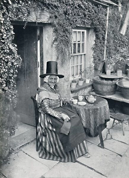 An old Welsh woman, 1912