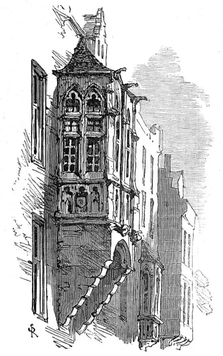 Framed Print : Old window, Brussels, 1872. Creator: Unknown Framed Print : Old window, Brussels, 1872. Creator: Unknown