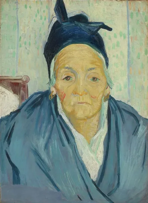 Framed Print : An Old Woman of Arles, 1888. Creator: Gogh, Vincent, van (1853-1890) Framed Print : An Old Woman of Arles, 1888. Creator: Gogh, Vincent, van (1853-1890)