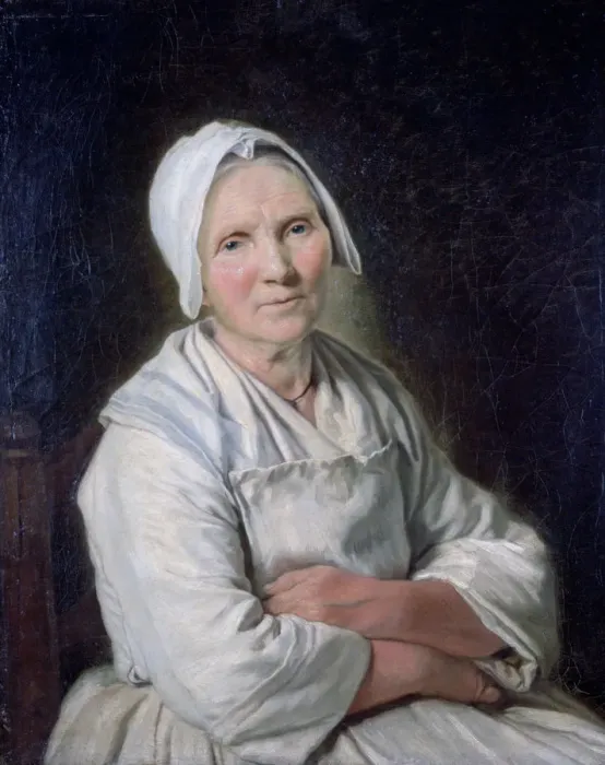 Framed Print : Old Woman, c1725-1778. Artist: Francois Duparc Framed Print : Old Woman, c1725-1778. Artist: Francois Duparc