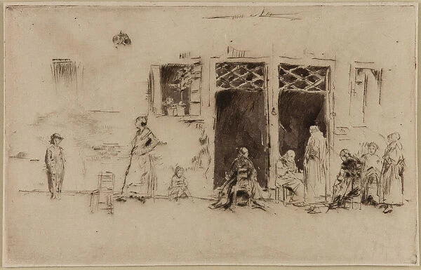 Old Women, 1879-1880. Creator: James Abbott McNeill Whistler