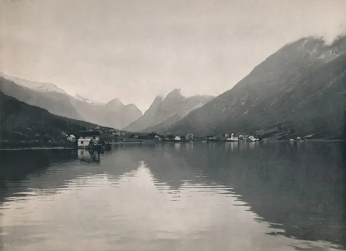 Framed Print : Olden, Nordfjord, 1914. Creator: Unknown Framed Print : Olden, Nordfjord, 1914. Creator: Unknown