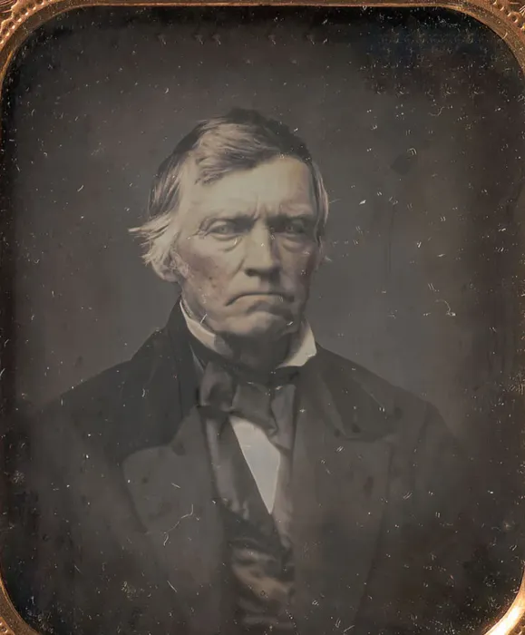 Framed Print : Older Man, 1850s. Creator: Unknown Framed Print : Older Man, 1850s. Creator: Unknown