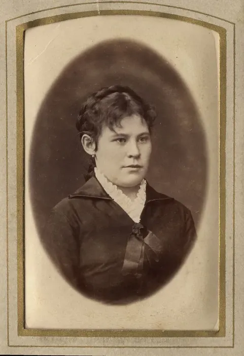 Framed Print : Olga Fedorovna Balamutova, late 19th cent - early 20th cent. Creator: Unknown