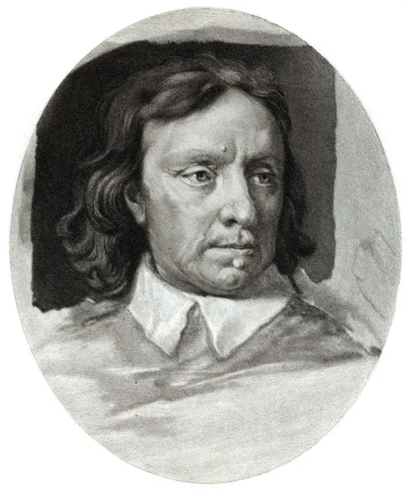 Framed Print : Oliver Cromwell, (1599-1658), English military leader and politician, 1657, (1899) Framed Print : Oliver Cromwell, (1599-1658), English military leader and politician, 1657, (1899)