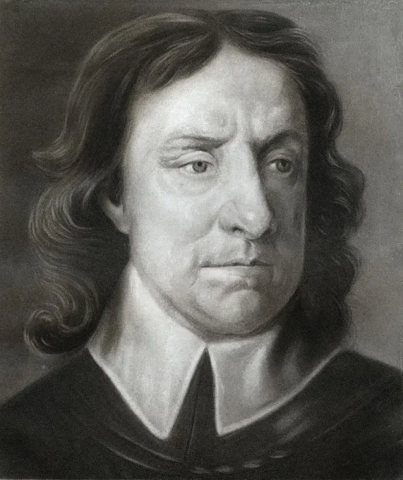 Framed Print : Oliver Cromwell, (1599-1658), English military leader and politician, 1657, (1899) Framed Print : Oliver Cromwell, (1599-1658), English military leader and politician, 1657, (1899)