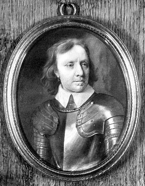 Oliver Cromwell (1599-1658), Lord Protector of England, 1899Artist: Samuel Cooper