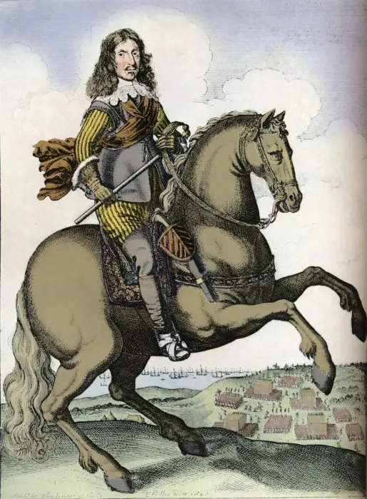 Framed Print : Oliver Cromwell, 1640 Framed Print : Oliver Cromwell, 1640