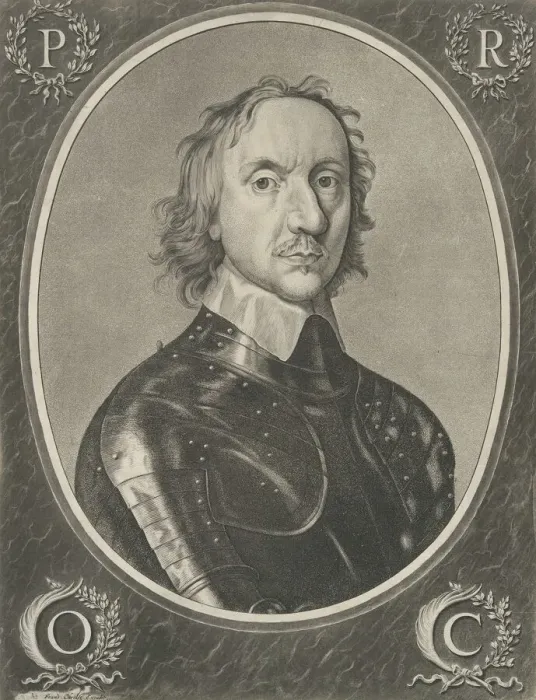 Framed Print : Oliver Cromwell, after 1653. Creator: Jan van de Velde Framed Print : Oliver Cromwell, after 1653. Creator: Jan van de Velde