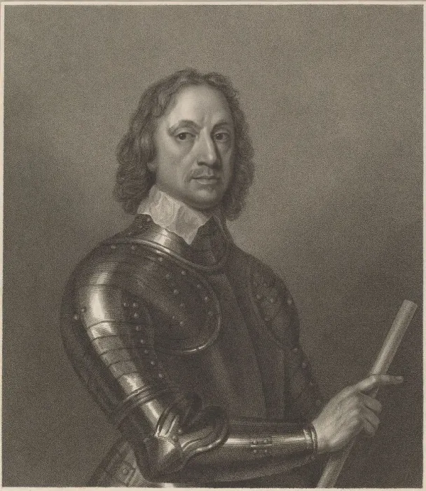 Framed Print : Oliver Cromwell, 1802. Creator: Francesco Bartolozzi Framed Print : Oliver Cromwell, 1802. Creator: Francesco Bartolozzi