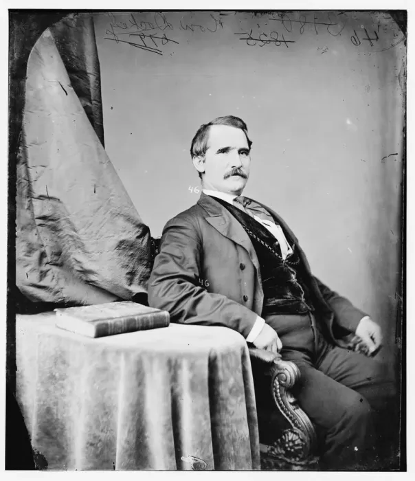 Framed Print : Oliver Hart Dockery of North Carolina, between 1860 and 1875. Creator: Unknown Framed Print : Oliver Hart Dockery of North Carolina, between 1860 and 1875. Creator: Unknown