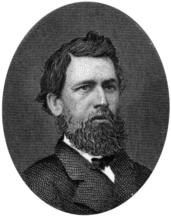 Framed Print : Oliver Otis Howard, Union general, 1862-1867. Artist: J Rogers Framed Print : Oliver Otis Howard, Union general, 1862-1867. Artist: J Rogers