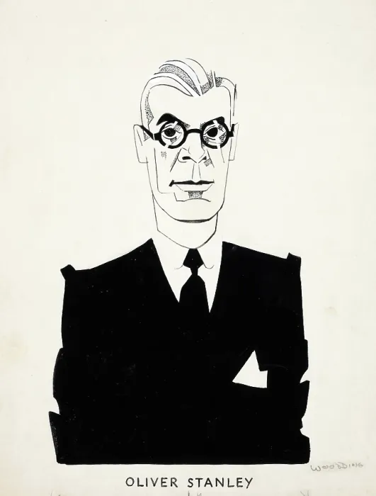 Framed Print : Oliver Stanley, between 1939 and 1946. Creators: Central Office of Information, John Musgrave-Wood