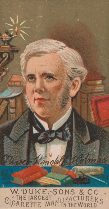 Framed Print : Oliver Wendell Holmes, from the series Great Americans (N76) for Duke brand cigarettes Framed Print : Oliver Wendell Holmes, from the series Great Americans (N76) for Duke brand cigarettes