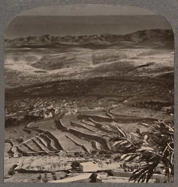 From Olivet to the Dead Sea, across 40 miles of waste, c1900