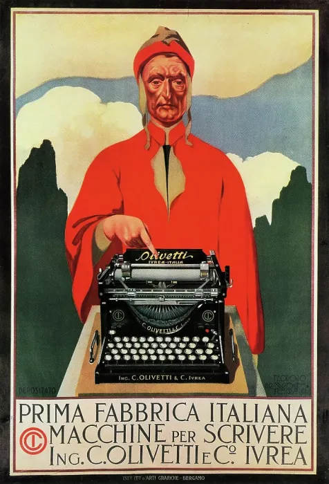 Framed Print : Olivetti M1, 1912. Creator: Wolf Ferrari, Teodoro (1878-1945) Framed Print : Olivetti M1, 1912. Creator: Wolf Ferrari, Teodoro (1878-1945)