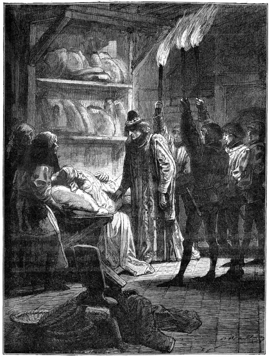 Framed Print : Olivier de Clisson tells the king who tried to assassinate him, 1898 Framed Print : Olivier de Clisson tells the king who tried to assassinate him, 1898