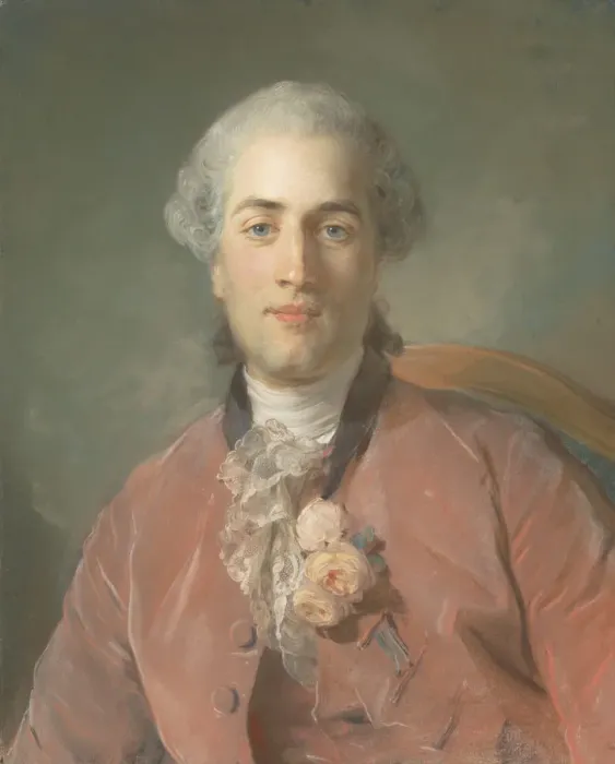 Framed Print : Olivier Journu (1724-1783), 1756. Creator: Jean-Baptiste Perronneau Framed Print : Olivier Journu (1724-1783), 1756. Creator: Jean-Baptiste Perronneau