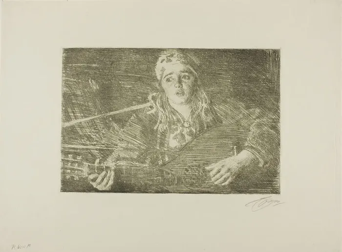 Framed Print : Ols Maria, 1919. Creator: Anders Leonard Zorn