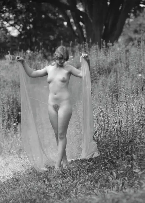Framed Print : Olson, Margaret, Miss, standing outdoors, 1924 July. Creator: Arnold Genthe Framed Print : Olson, Margaret, Miss, standing outdoors, 1924 July. Creator: Arnold Genthe
