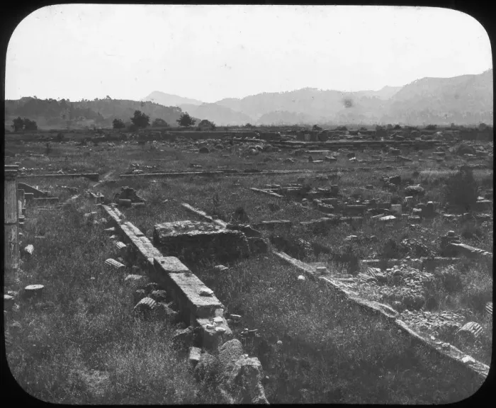 Framed Print : Olympia, Greece, late 19th or early 20th century Framed Print : Olympia, Greece, late 19th or early 20th century