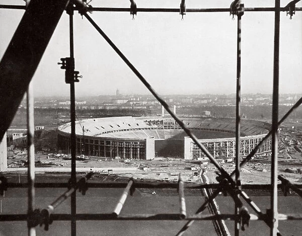 The Olympic Stadium from the Bell Tower, Berlin, Germany, c1936-c1936