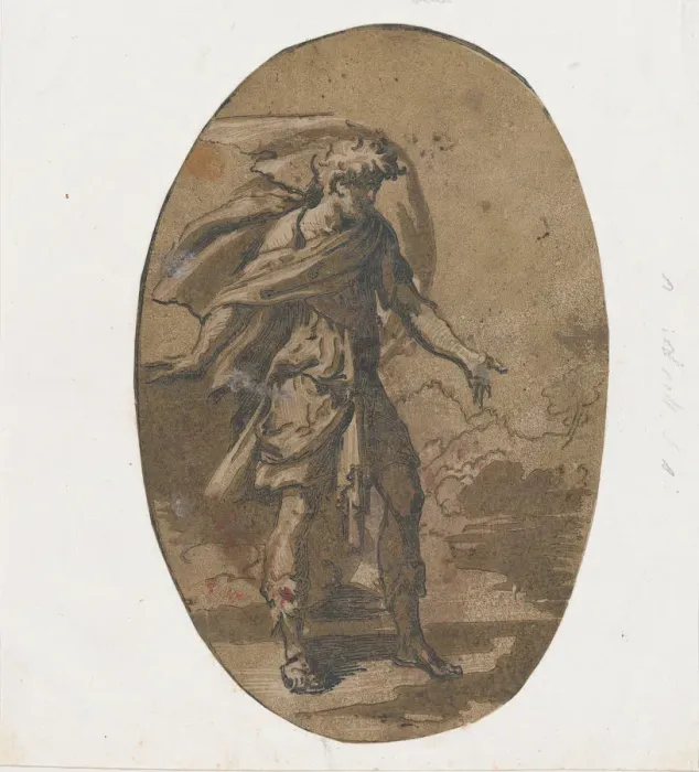 Framed Print : Olympus (Surprise), ca. 1540-50. ca. 1540-50. Creator: Niccolo Vicentino Framed Print : Olympus (Surprise), ca. 1540-50. ca. 1540-50. Creator: Niccolo Vicentino