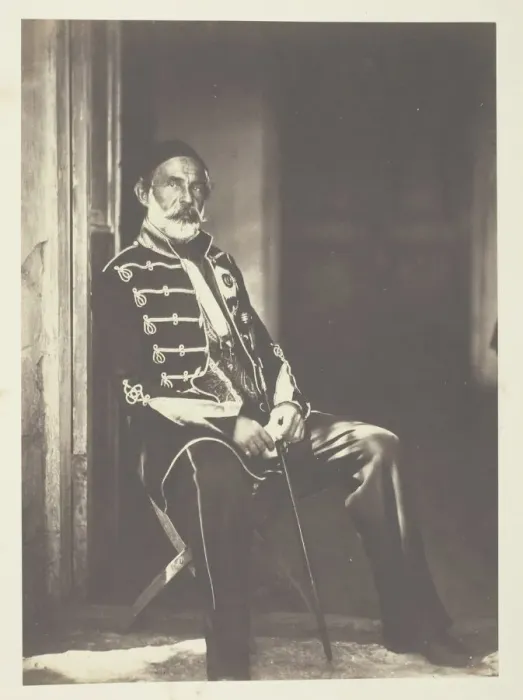 Framed Print : Omar Pacha, 1855. Creator: Roger Fenton Framed Print : Omar Pacha, 1855. Creator: Roger Fenton