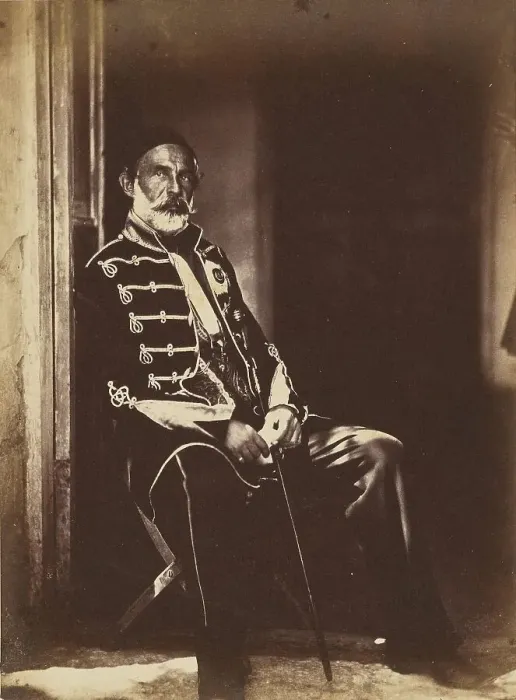 Framed Print : Omar Pacha, 1855. Creator: Roger Fenton Framed Print : Omar Pacha, 1855. Creator: Roger Fenton