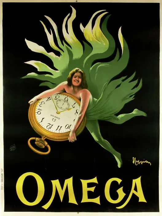 Framed Print : Omega, c. 1910. Creator: Cappiello, Leonetto (1875-1942) Framed Print : Omega, c. 1910. Creator: Cappiello, Leonetto (1875-1942)