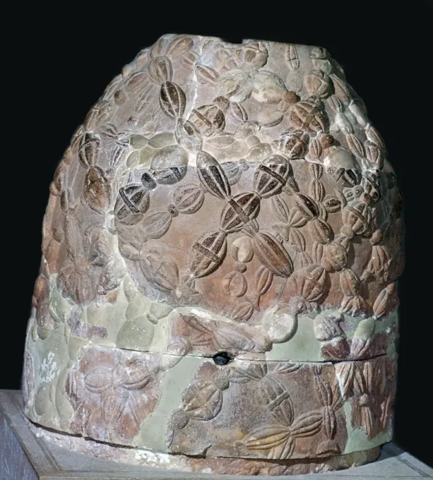 Framed Print : Omphalos from Delphi, 2nd century BC Framed Print : Omphalos from Delphi, 2nd century BC