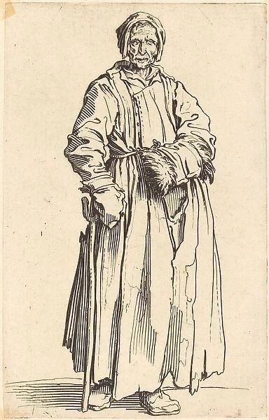 One-Eyed Woman, c. 1622. Creator: Jacques Callot